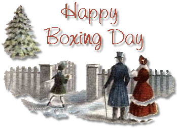 “Boxing Day”。就中文譯名而言，您可以叫它“節(jié)禮日”、“禮盒節(jié)”，或者“拆禮物日”。按英聯(lián)邦傳統(tǒng)風(fēng)俗，在這一天，服務(wù)行業(yè)人員都會得到小費或者老板的獎勵。