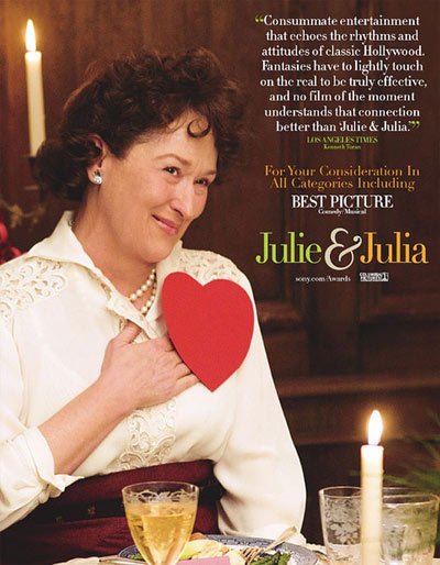 Julie & Julia《朱莉與朱莉婭》電影精講