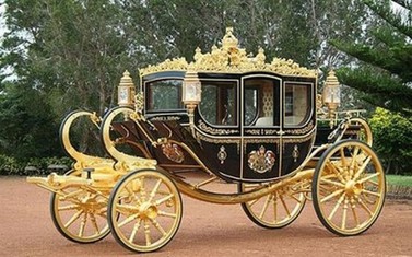 Queen to get gold carriage <BR>女王獲贈鍍金馬車(圖)