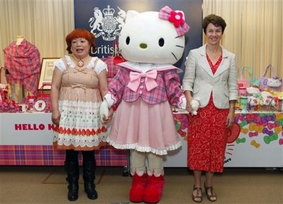 Hello Kitty turns 35 <BR>Kitty迎來35歲生日(圖)