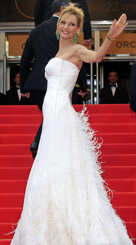 Stars shine on red carpet for the opening ceremony of 64th Cannes Film Festival